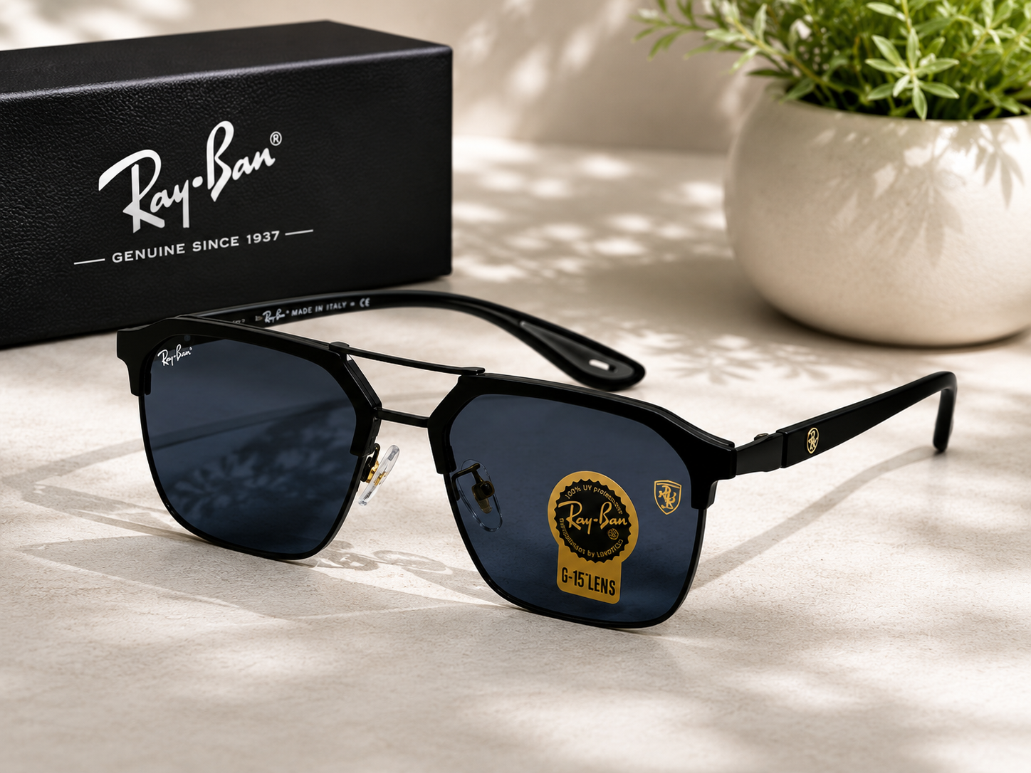 Premium Polarized Ringmaster Ray-Ban Sunglass